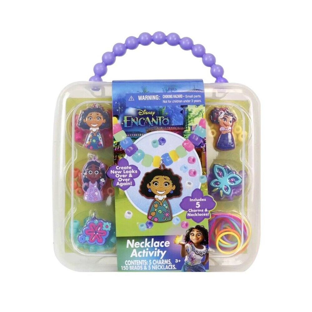 Disney: Encanto DIY Necklace Activity Set with Charms & Beads, Kids Ages 3+